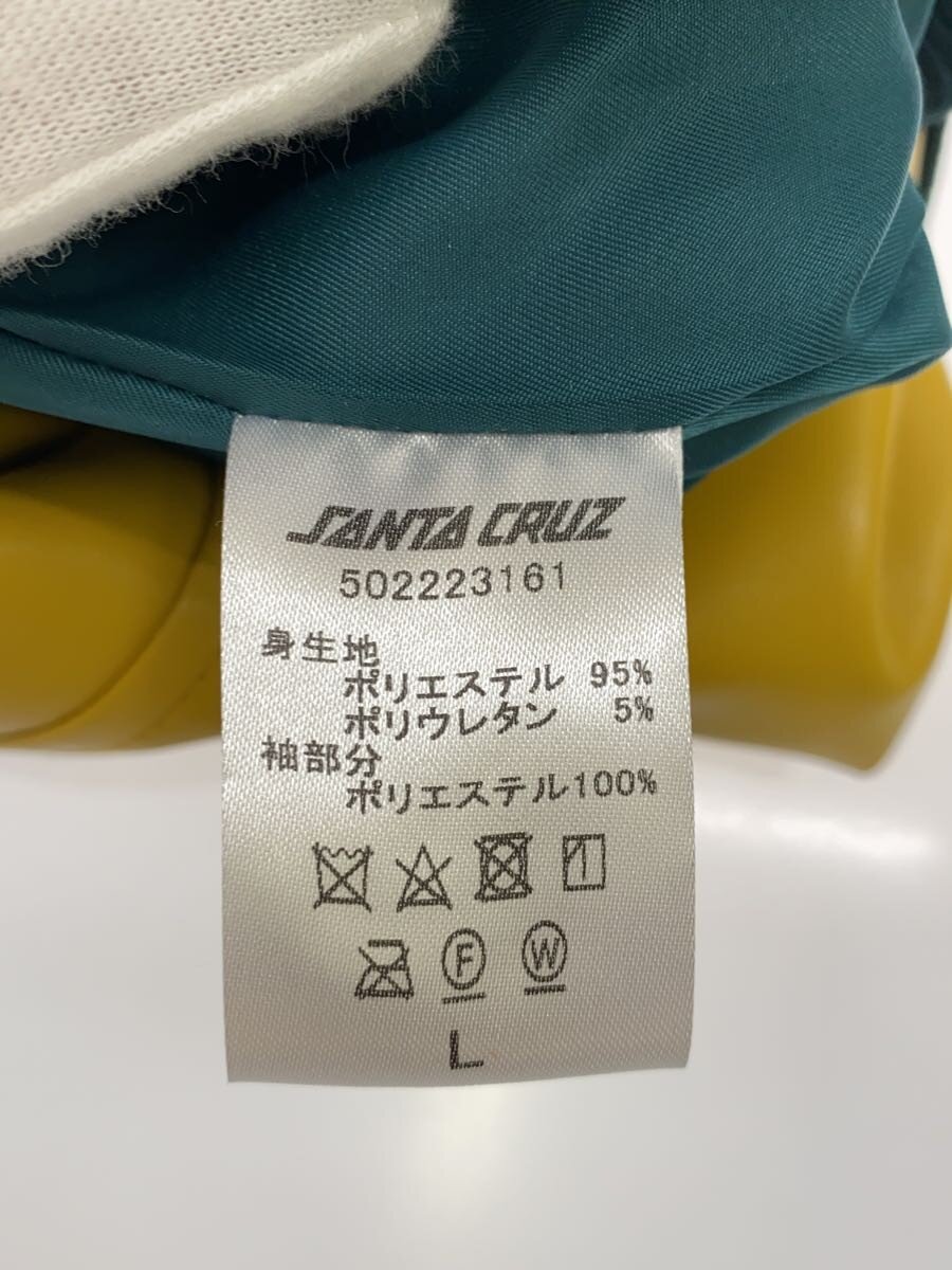 【中古】SANTA CRUZ◆スタジャン/L/ポリエステル/502223161【メンズウェア】