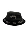 【中古】STUSSY◆ハット/S/コットン/GRY/レディース/232084【服飾雑貨他】(4)