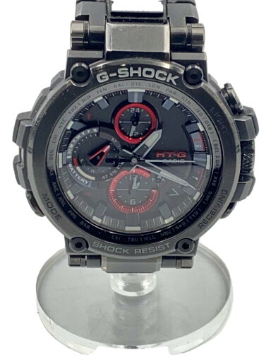 【中古】CASIO◆ソーラー腕時計/アナログ/ラバー/BLK/BLK/MTG-B1000【服飾雑貨他】 【中古】CASIO◆ソーラー腕時計/アナログ/ラバー/BLK/BLK/MTG-B1000【服飾雑貨他】