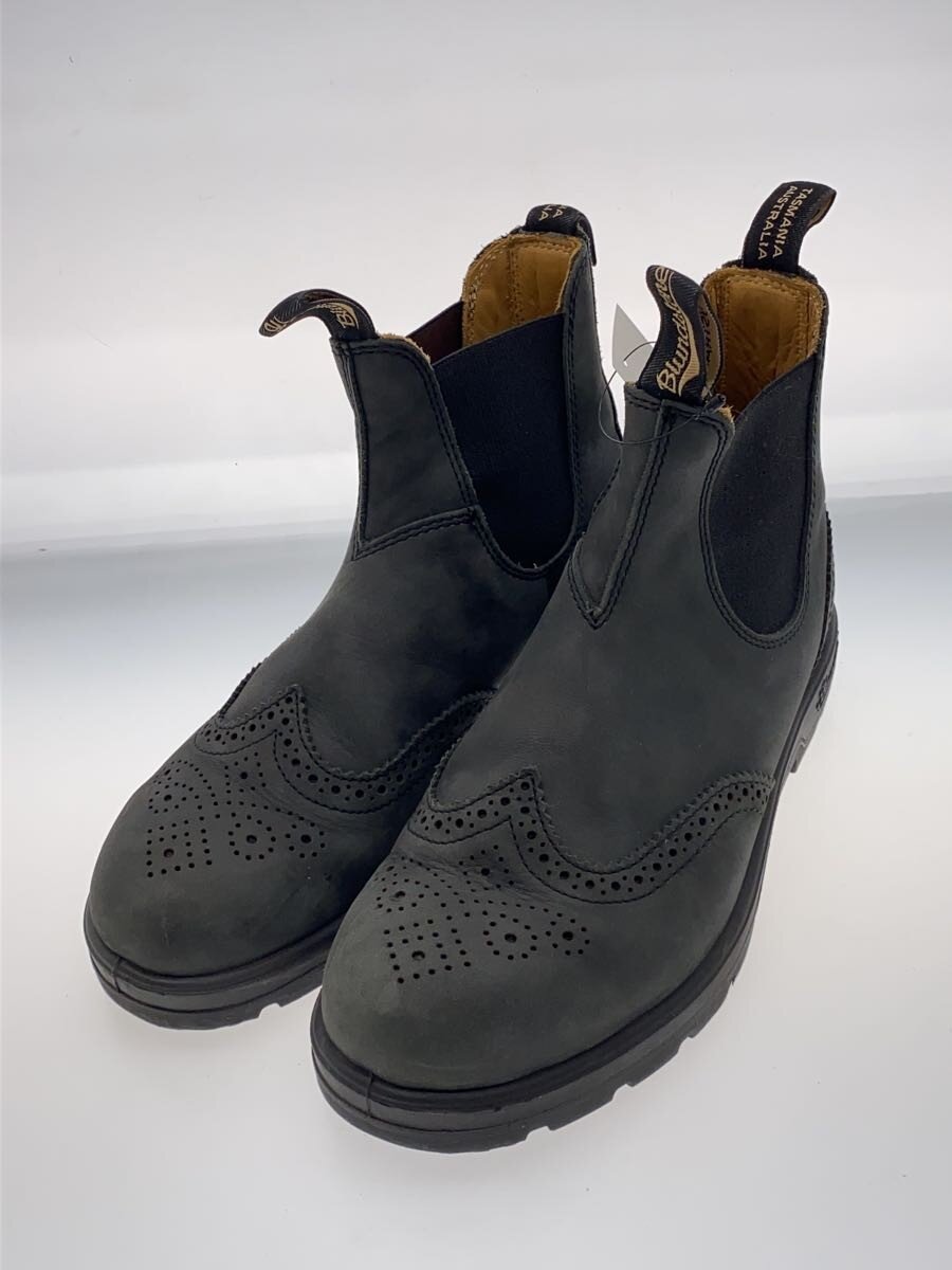 2nd STREET 楽天市場店の【中古】Blundstone◆ウイングチップ/サイドゴアブーツ/UK8/グレー/ブラック【シューズ】｜アングル2