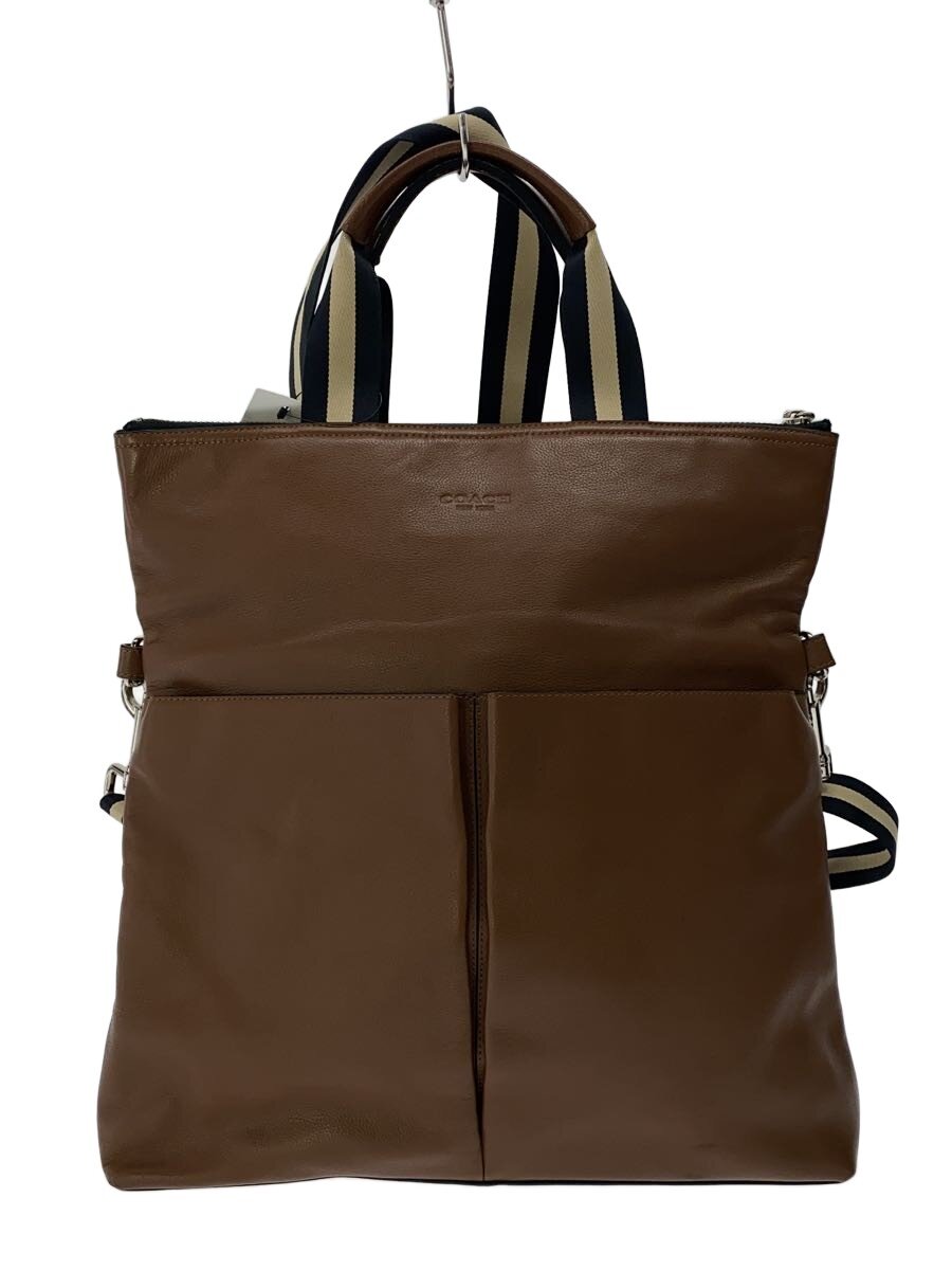 COACH - 【中古】COACH◆ショルダーバッグ/レザー/BRW/54759//【バッグ】