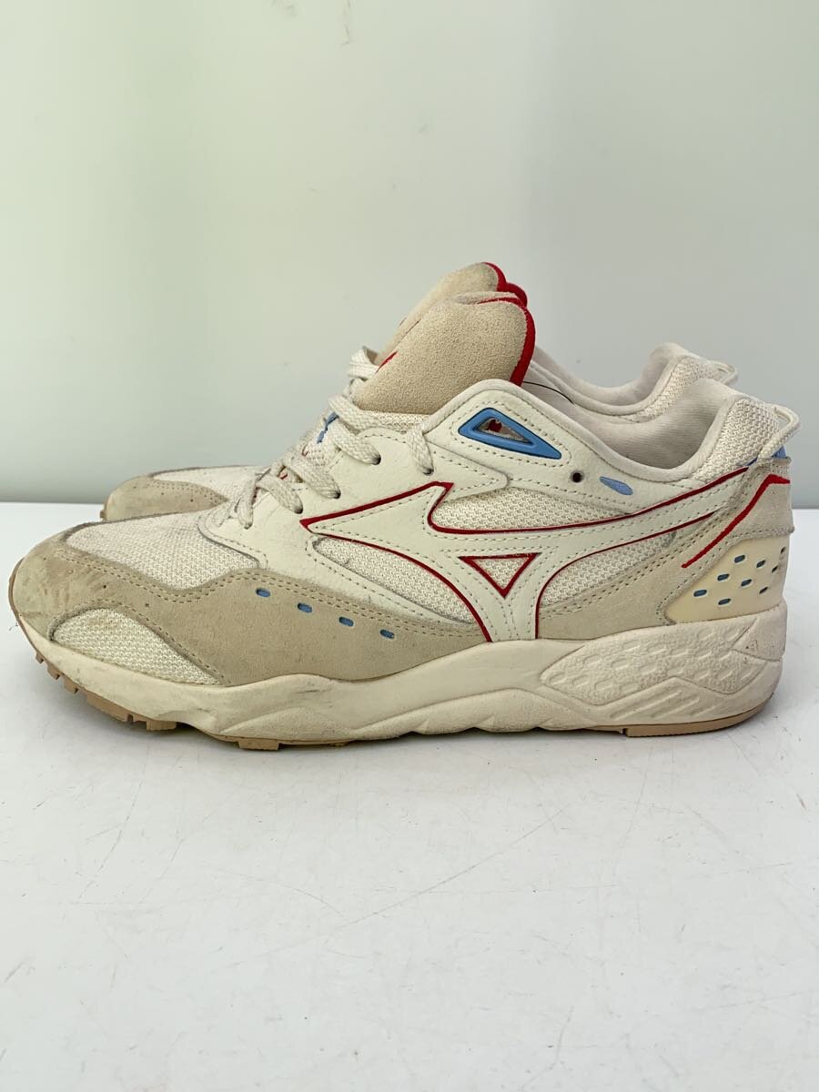 MIZUNO◆ローカットスニーカー/26cm/IVO/スウェード/D1GA227401/CONTENDER/Kitsune Snow