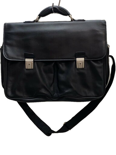 【中古】PELLE STUDIO/ブリーフケース/--/BLK【バッグ】 【中古】PELLE STUDIO/ブリーフケース/--/BLK【バッグ】