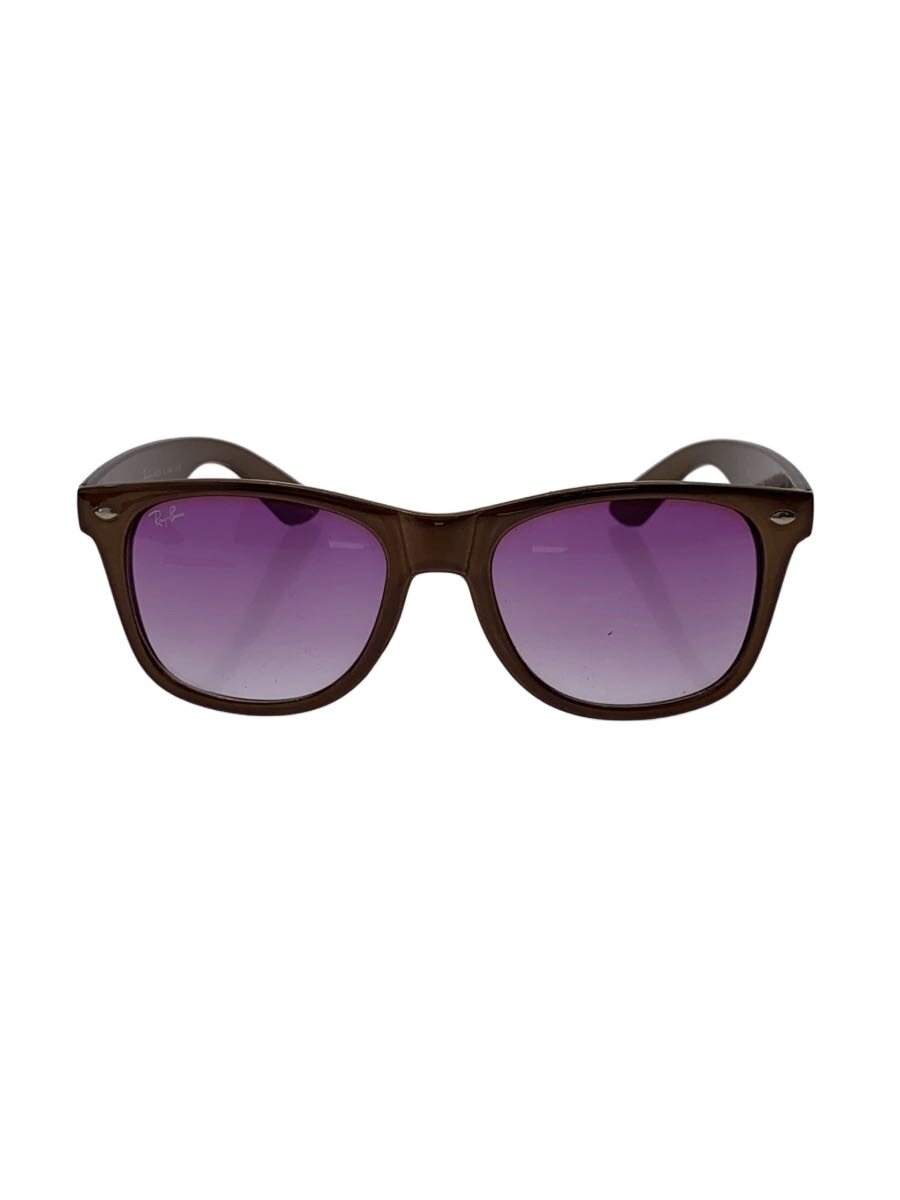 【中古】Ray-Ban◆サングラス/ウェリントン/プラスチック/BRW/PUP/メンズ/2132 52□20-143【服飾雑貨他】