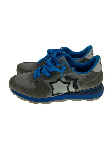 【中古】Atlantic STARS◆ローカットスニーカー/42/GRY/スウェード【シューズ】 【中古】Atlantic STARS◆ローカットスニーカー/42/GRY/スウェード【シューズ】