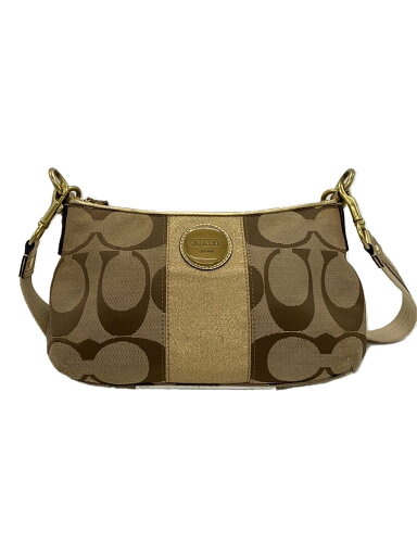 【中古】COACH◆ショルダーバッグ/--/BEG/G1075-F15111【バッグ】 【中古】COACH◆ショルダーバッグ/--/BEG/G1075-F15111【バッグ】