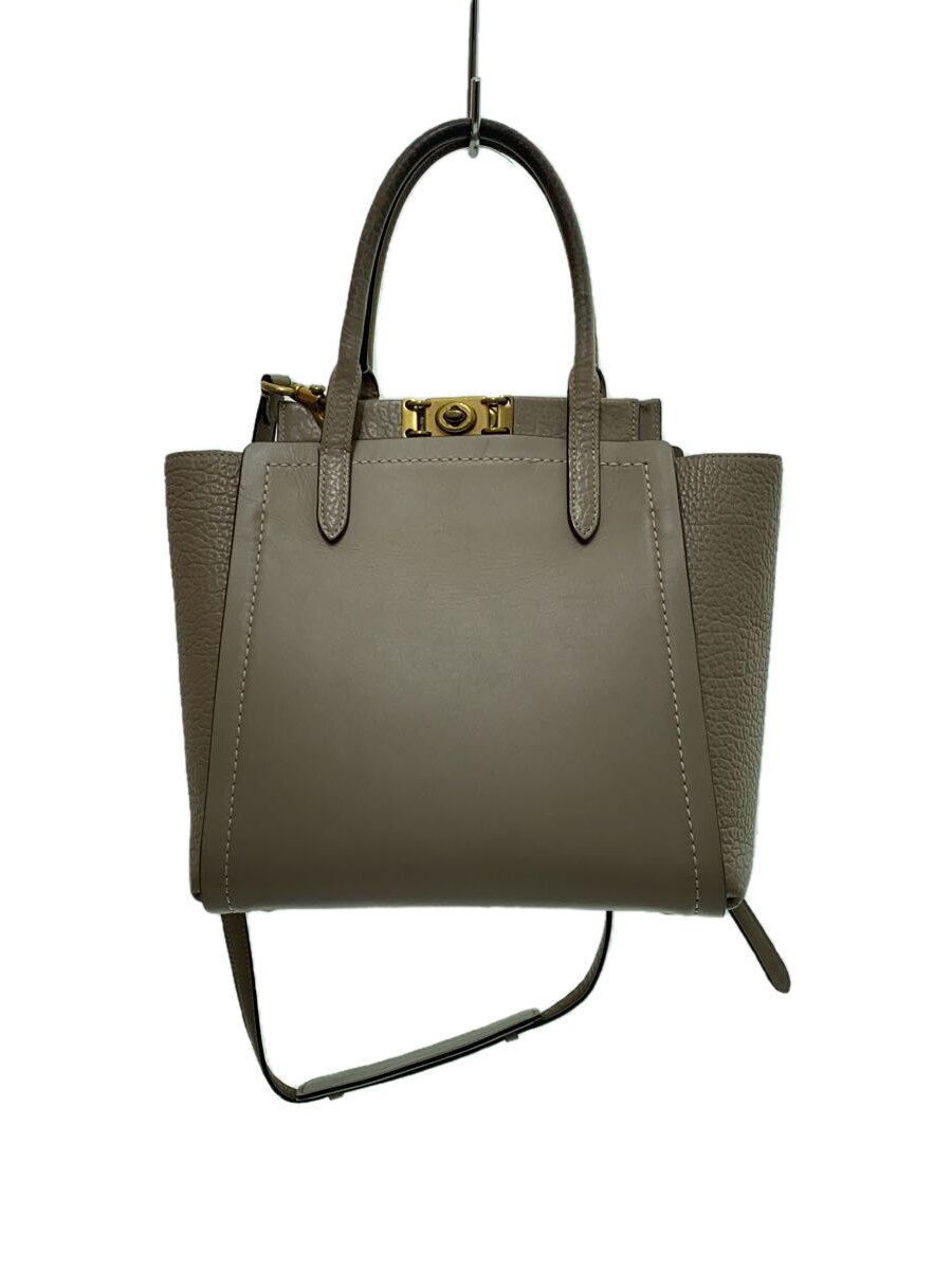 COACH - 【中古】COACH◆ハンドバッグ/レザー/CRM/無地/J1980-79468【バッグ】
