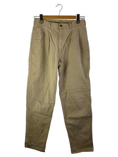 【中古】L.L.Bean◆USA製/ストレートパンツ/--/コットン/BEG/J610【メンズウェア】 【中古】L.L.Bean◆USA製/ストレートパンツ/--/コットン/BEG/J610【メンズウェア】