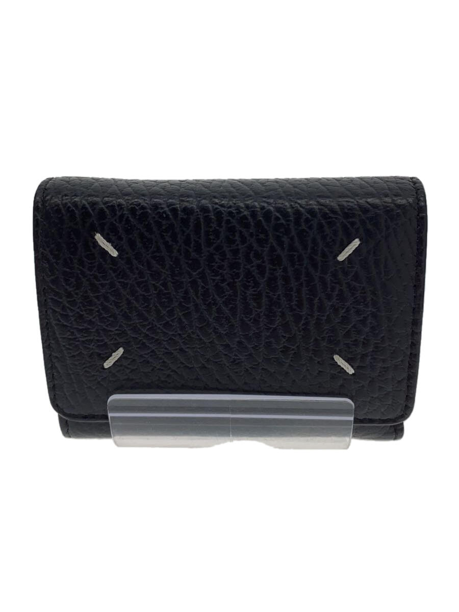 šMaison MargielaZIP COMPACT TRI FOLD WALLET/3ޤ/쥶/֥å/SA3UI0010¾