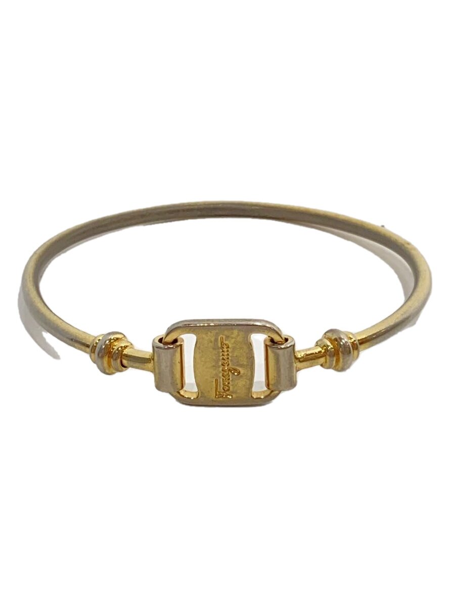 【中古】Salvatore Ferragamo◆バングル/--/GLD/レディース【服飾雑貨他】