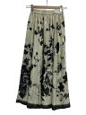 【中古】AMERI◆アメリヴィンテージ/ロングスカート/S/ポリエステル/GRY/総柄/02920950941/花柄【レディースウェア】(4)