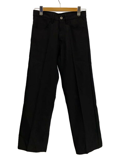 【中古】DAIRIKU◆24AW/Straight Pressed Pants/プレストパンツ/S/ポリエステル/BLK/24AW P-3【メンズウェア】 【中古】DAIRIKU◆24AW/Straight Pressed Pants/プレストパンツ/S/ポリエステル/BLK/24AW P-3【メンズウェア】