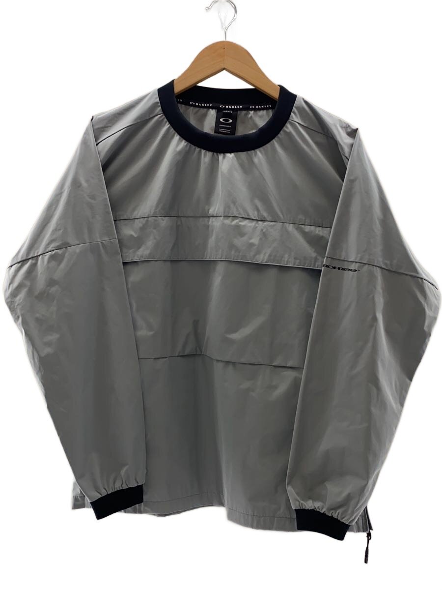 【中古】OAKLEY◆スポーツウェアー/S/GRY【スポーツ】