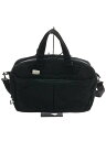 【中古】UNITED ARROWS green label relaxing◆ブリーフケース/ナイロン/BLK/SOLOTEX SYNEX/使用感有【バッグ】