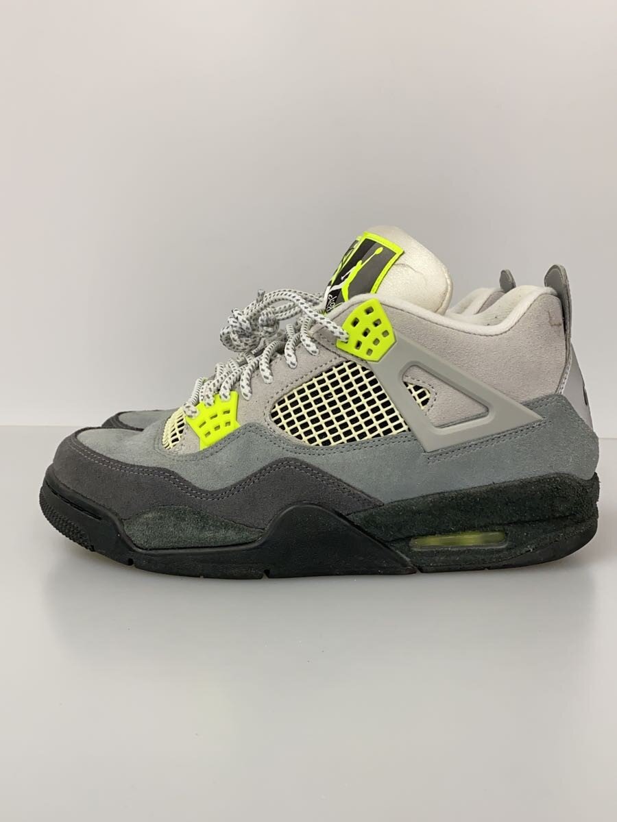 NIKE◆AIR JORDAN 4 RETRO SE/エアジョーダン 4 レトロ SE/グレー/CT5342-007/26.