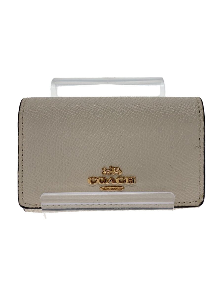 【ブランド】COACH 【ブランドカナ】コーチ 【型番】 【程度】B 【サイズ】 【メインカラー】ホワイト 【素材・生地】レザー 【キーワード】　　 2025/04/29 セカンドストリート松森店【1956】【中古】COACH◆キーケース/レザー/WHT ブランド COACH 型番 カラー ホワイト 柄 素材・生地 レザー>色・素材について サイズ >サイズ表示について 実寸（cm） 【ウォレット】 縦：6.5 / 横：10 / 厚み：2 【その他】 その他サイズ：/ 商品は　セカンドストリート松森店の店頭にて販売しております。商品に関するお問合わせは、お電話(TEL:022-772-3415)にて、問合わせ番号：2319564144944をお伝えください。 配送方法やお支払い方法に関するお問い合わせは、サポートセンターまでご連絡をお願いします。 ※お電話の対応は営業時間内のみとなります。お問い合わせフォームでお問い合わせの際はご注文番号をご記入下さい