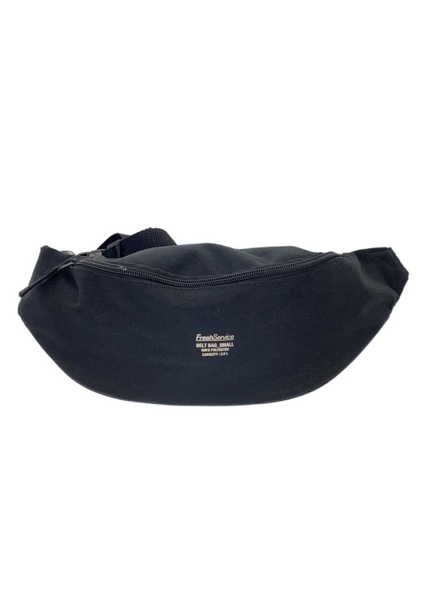 【中古】FreshService◆ウエストバッグ/ポリエステル/BLK/プリント/FSW-23-AC_132【バッグ】