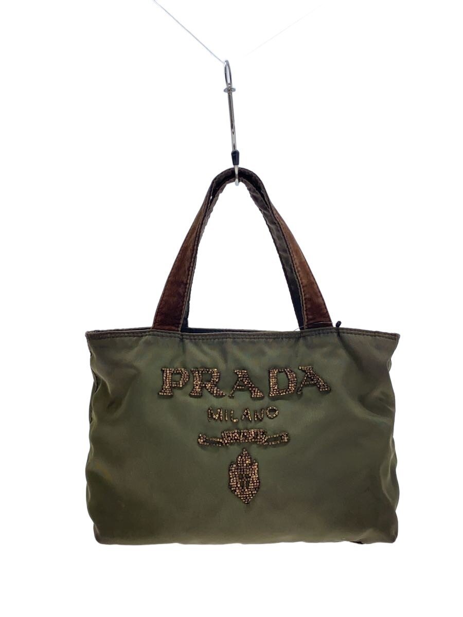 楽天市場】PRADA（カラーカーキグリーン）（ハンドバッグ｜レディース