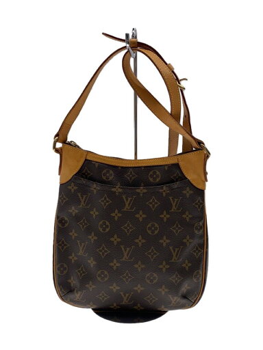 【中古】LOUIS VUITTON◆オデオンPM_モノグラム・キャンバス_BRW/PVC/BRW//【バッグ】 【中古】LOUIS VUITTON◆オデオンPM_モノグラム・キャンバス_BRW/PVC/BRW//【バッグ】