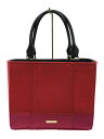 【中古】kate spade new york◆ハンドバッグ/ウール/RED【バッグ】