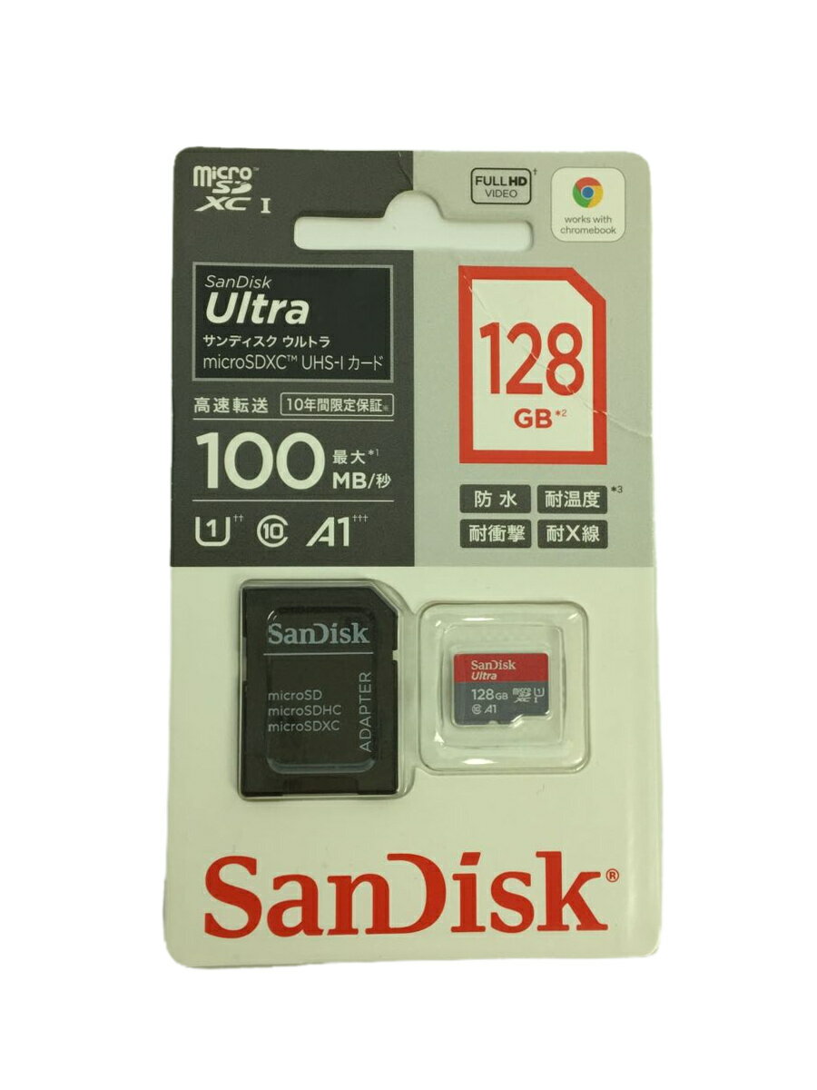 【中古】SANDISK◆SanDisk ウルトラ microSDXC UHS-Iカード/128GB【家電・ビジュアル・オーディオ】