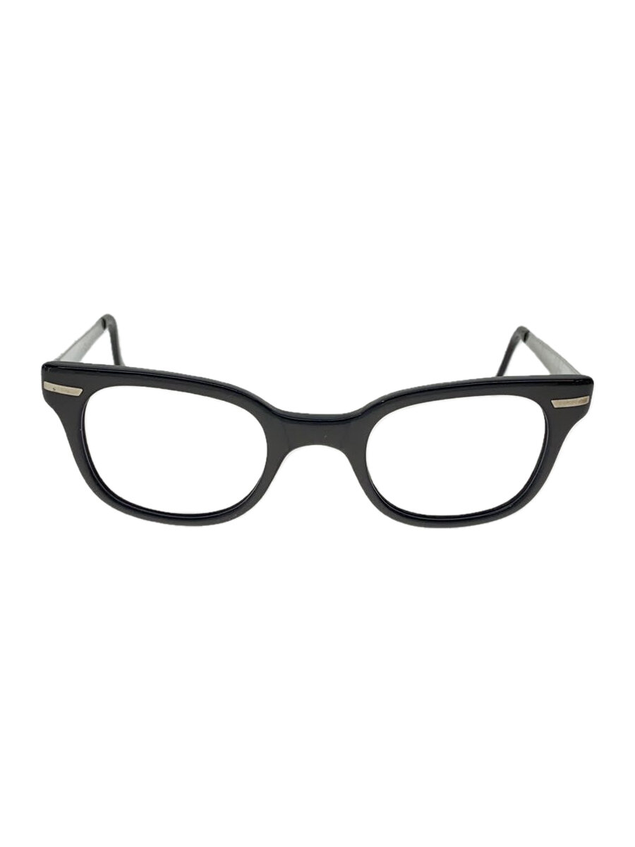 【中古】UNIVERSAL OPTICAL/メガネ/ウェリントン/セルロイド/GRY/メンズ【服飾雑貨他】