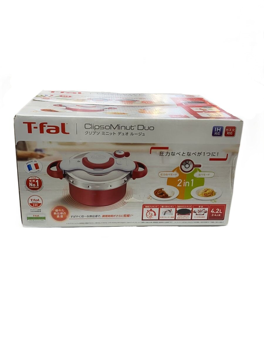 【ブランド】T-fal 【ブランドカナ】ティファール 【型番】 【程度】S 【サイズ】 【メインカラー】レッド 【素材・生地】 【キーワード】　　　/ 2026/08/03 セカンドストリート三郷店【2865】【中古】T-fal◆圧力鍋/RED/p4704231 ブランド T-fal 型番 カラー レッド 柄 素材・生地 >色・素材について サイズ >サイズ表示について 実寸（cm） 【圧力鍋】 幅：37.7 / 高さ：20 / 奥行：29.1 【その他】 その他サイズ：/ 商品は　セカンドストリート三郷店の店頭にて販売しております。商品に関するお問合わせは、お電話(TEL:048-949-3955)にて、問合わせ番号：2328656744993をお伝えください。 配送方法やお支払い方法に関するお問い合わせは、サポートセンターまでご連絡をお願いします。 ※お電話の対応は営業時間内のみとなります。お問い合わせフォームでお問い合わせの際はご注文番号をご記入下さい この商品に関する出品店舗からのコメント 箱ダメージ有