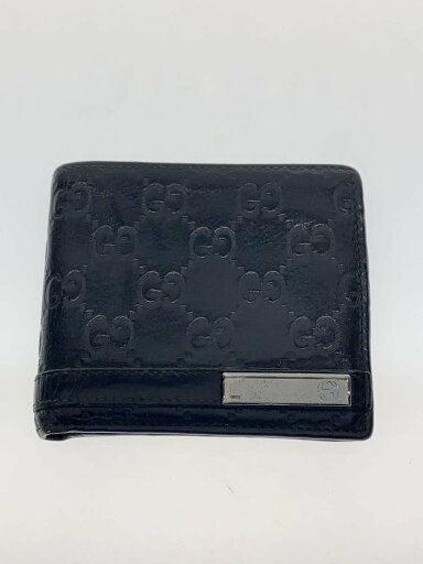 【中古】GUCCI◆2つ折り財布/レザー/BLK/総柄/メンズ/2331021147【服飾雑貨他】 【中古】GUCCI◆2つ折り財布/レザー/BLK/総柄/メンズ/2331021147【服飾雑貨他】