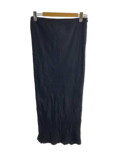 【中古】BASERANGE◆ラップスカート/ロングスカート/S/コットン/BLK【レディースウェア】 【中古】BASERANGE◆ラップスカート/ロングスカート/S/コットン/BLK【レディースウェア】