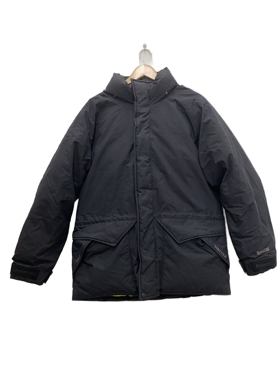 Marmot◆ATMOS 別注 ダウンジャケット/L/ナイロン/ブラック/TOMUJL80AT