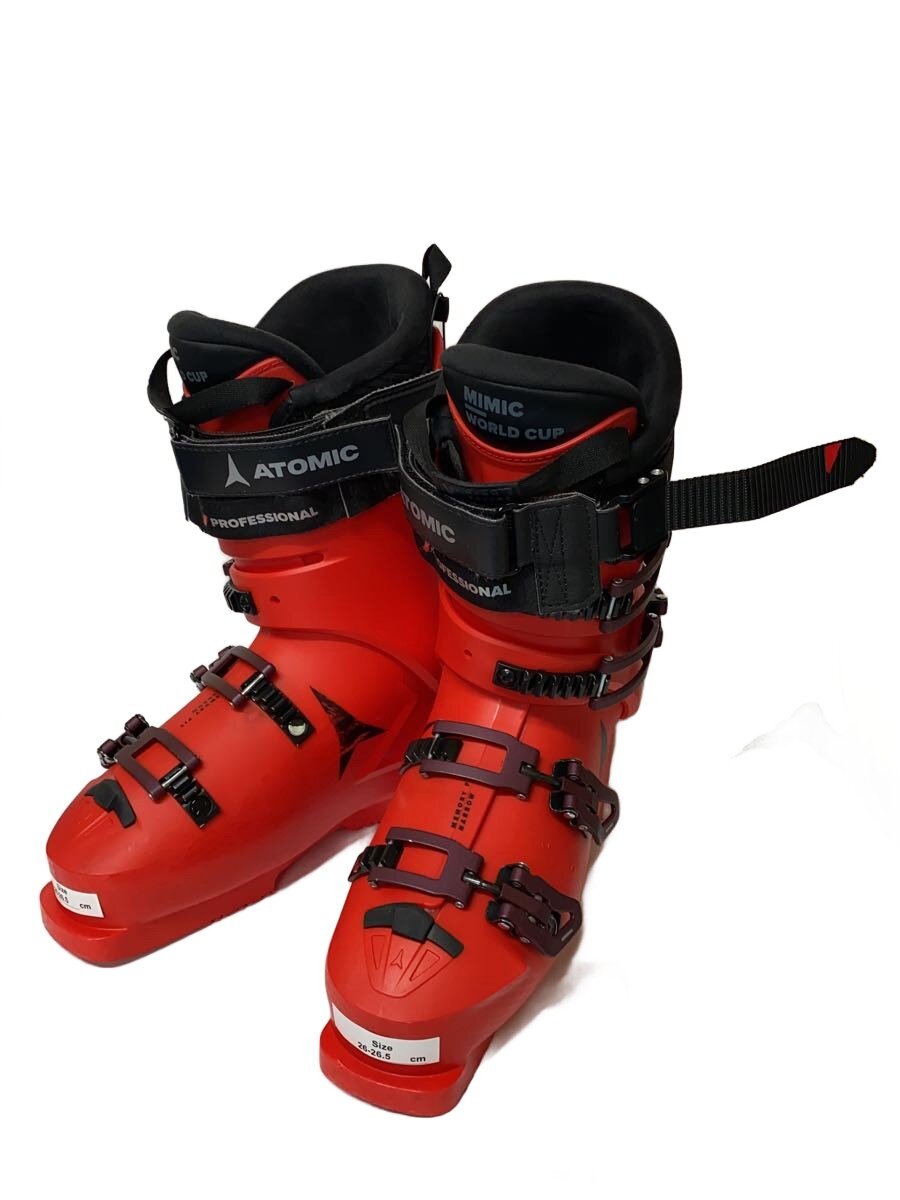 【中古】ATOMIC◆スキーブーツ/RED/アダルト/20-21 REDSTAR CS130【スポーツ】