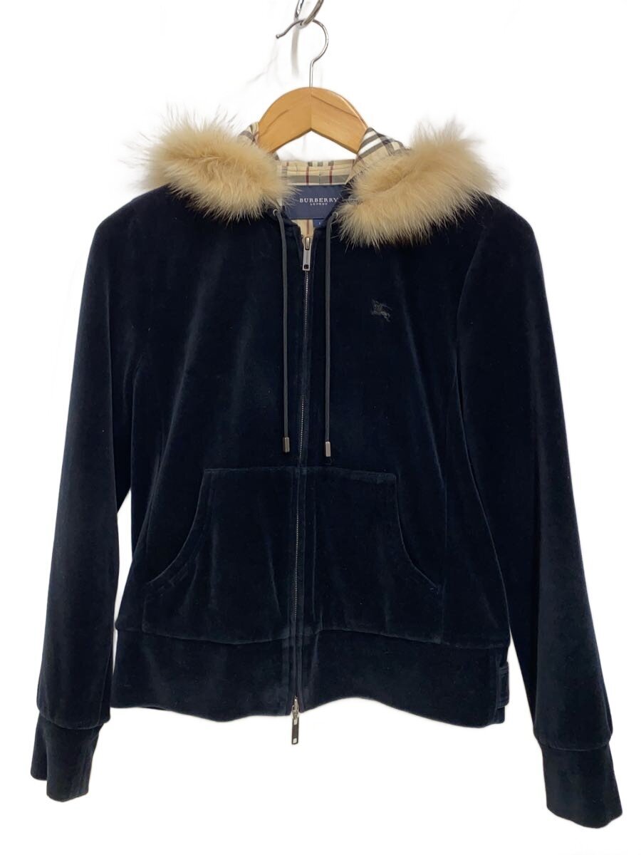 中古 BURBERRY バーバリー FA080-812-09 ジップパーカー 1 コットン ブラック 無地 レディースウェア jumblestore-38372143 2nd STREET 楽天市場店 パッケージ画像