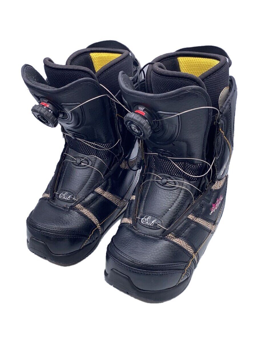 【中古】SUB/スノーボードブーツ/24cm/BOA/BLK【スポーツ】