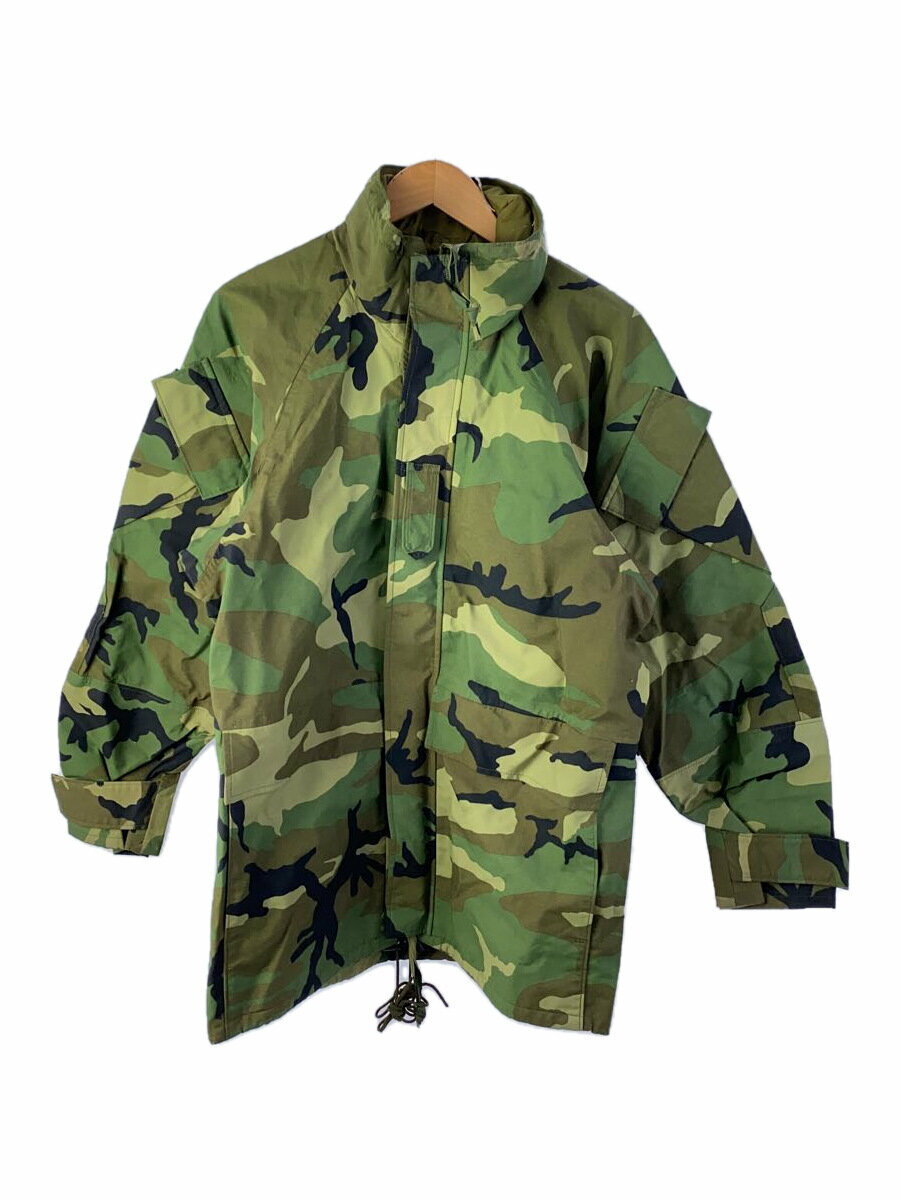 【中古】US.ARMY◆ジャケット/S/ナイロン/KHK/カモフラ/8415-01-421-9261【メンズウェア】