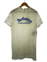 【中古】BURBERRY◆White Lace Dress/レース半袖ワンピース/38/コットン/WHT【レディースウェア】