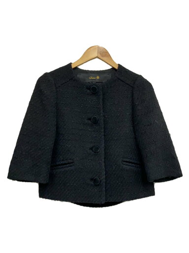 【中古】DRAWER◆コート/38/ウール/BLK/1522-234-2478【レディースウェア】 【中古】DRAWER◆コート/38/ウール/BLK/1522-234-2478【レディースウェア】