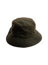 【中古】Barbour◆ハット/L/コットン/BRW/メンズ/MHA0300OL71【服飾雑貨他】