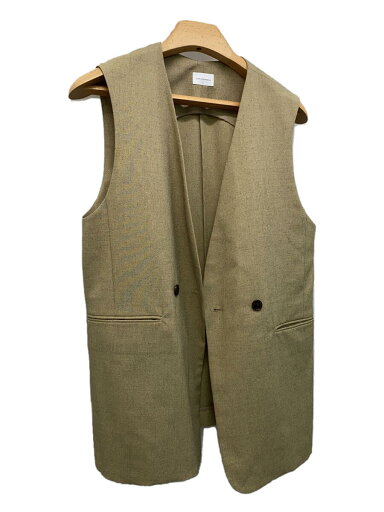 【中古】UNITED ARROWS green label relaxing◆ベスト/--/ポリエステル/CML/無地/3622-162-0172/スラブオックスベスト【レディースウェア】 【中古】UNITED ARROWS green label relaxing◆ベスト/--/ポリエステル/CML/無地/3622-162-0172/スラブオックスベスト【レディースウェア】