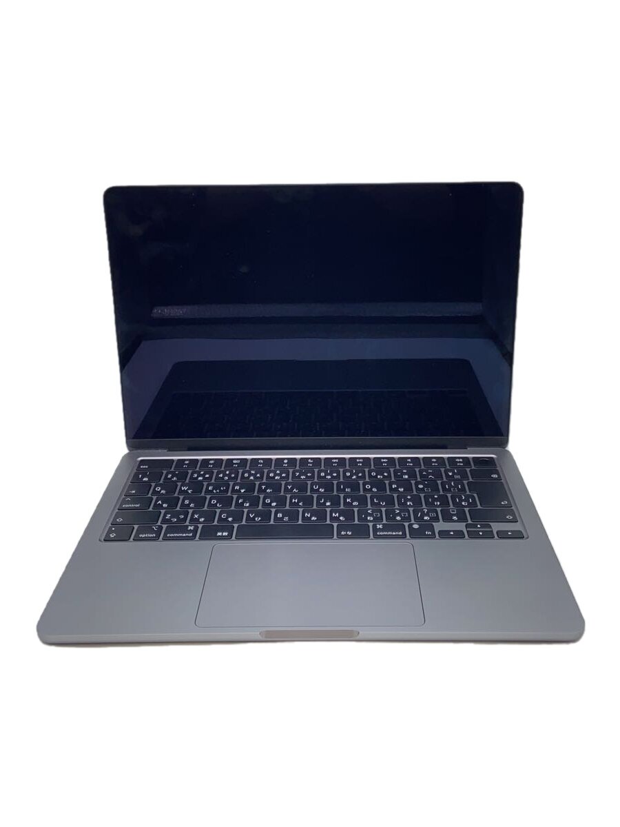 【中古】Apple◆ノートPC MacBookAir14 2(13-inch 2022) MLY33J/A [ミッドナイト]/8GB【パソコン】