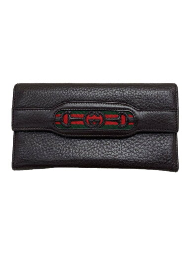 【中古】GUCCI◆長財布/レザー/BRW/レディース【服飾雑貨他】 【中古】GUCCI◆長財布/レザー/BRW/レディース【服飾雑貨他】