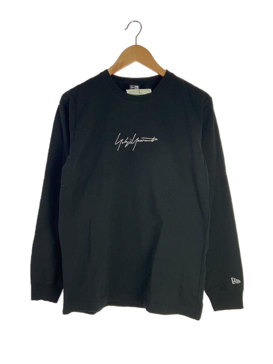 【中古】NEW ERA◆長袖Tシャツ/3/コットン/BLK/HV-T39-076【メンズウェア】