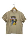 【中古】TULTEX◆90s/Pokemon USA Animation Tee/初期ポケモン_アニメT/ボーイズXL/ピカチュウ【メンズウェア】