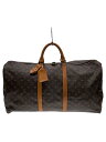 【中古】LOUIS VUITTON◆1)スピーディ25_モノグラム・キャンバス_BRW/PVC/BRW【バッグ】