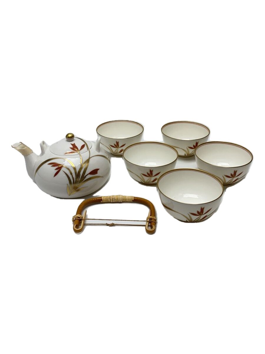 【中古】香蘭社◆湯呑/WHT【キッチン用品】