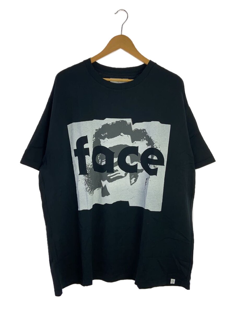 【中古】FACETASM◆Tシャツ/--/コットン/BLK/プリント/SPT-1030-04【メンズウェア】