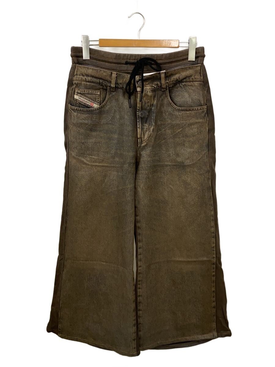 【中古】DIESEL◆24AW/D-Cali-S/コーティングワイドデニム/ボトム/30/コットン/BRW/A14257//【メンズウェア】