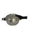 【中古】アサヒ軽金属工業◆圧力鍋/容量:3L/SLV【キッチン用品】
