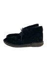 【中古】Clarks◆チャッカブーツ/US9.5/BLK【シューズ】