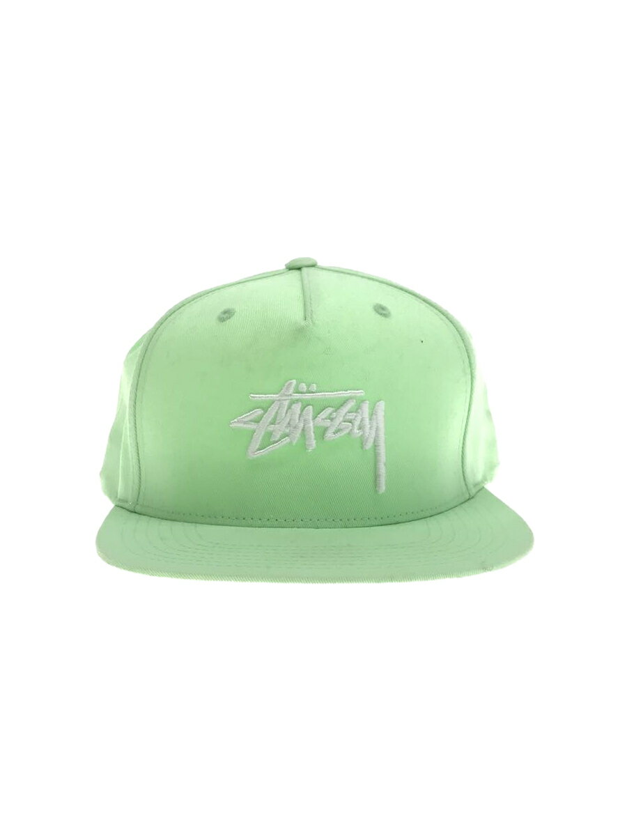 【中古】STUSSY◆キャップ/FREE/コット