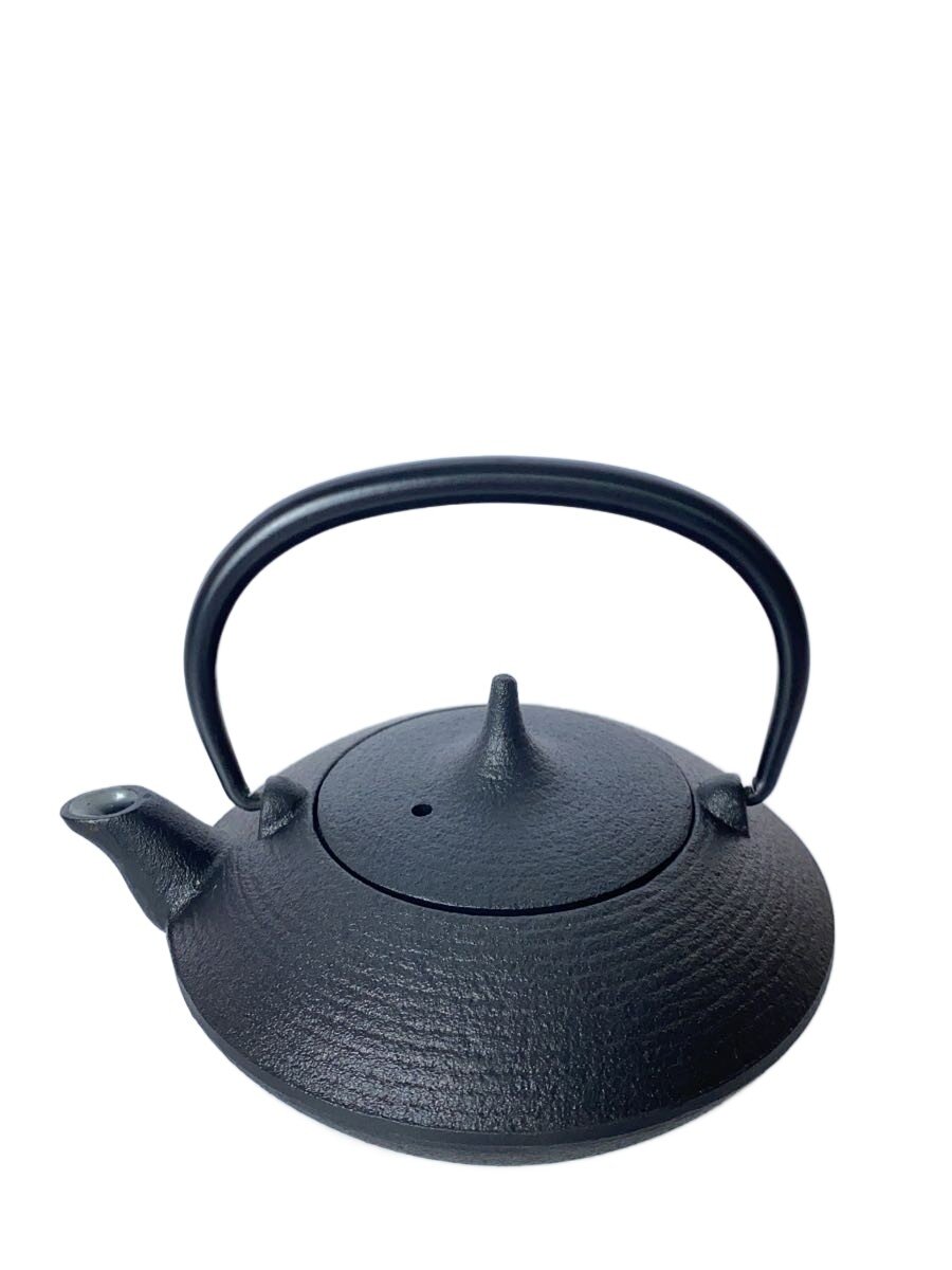 【中古】南部盛栄堂(OIGEN)◆急須/平型糸目/0.2L/和食器その他/BLK//【キッチン用品】